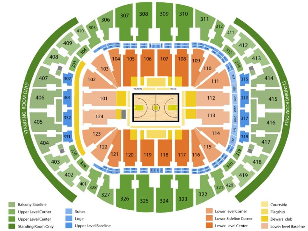 American Airlines Arena mapě