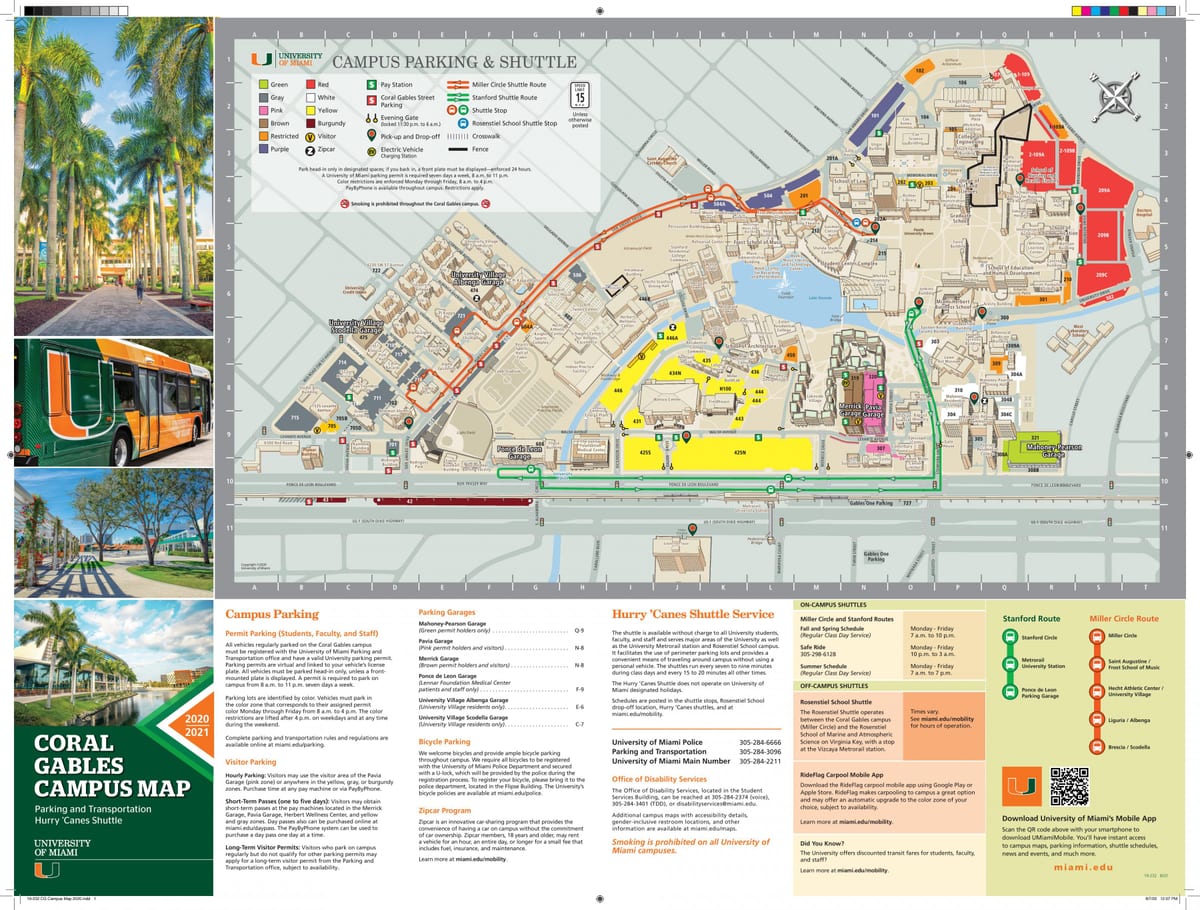 mapa Miami university