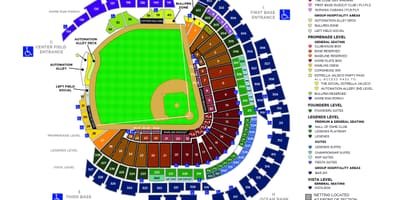 Marlins parkování mapě