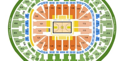 American Airlines Arena mapě