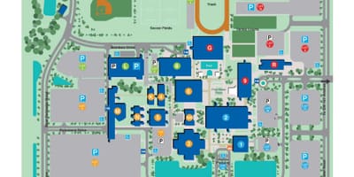 Miami Dade college Kendall campus mapa