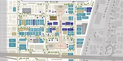 Mapa Miami design district