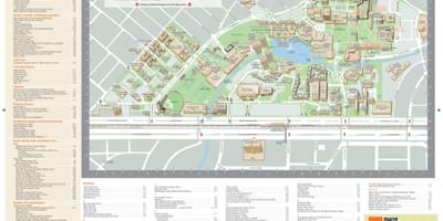 University of Miami campus mapa
